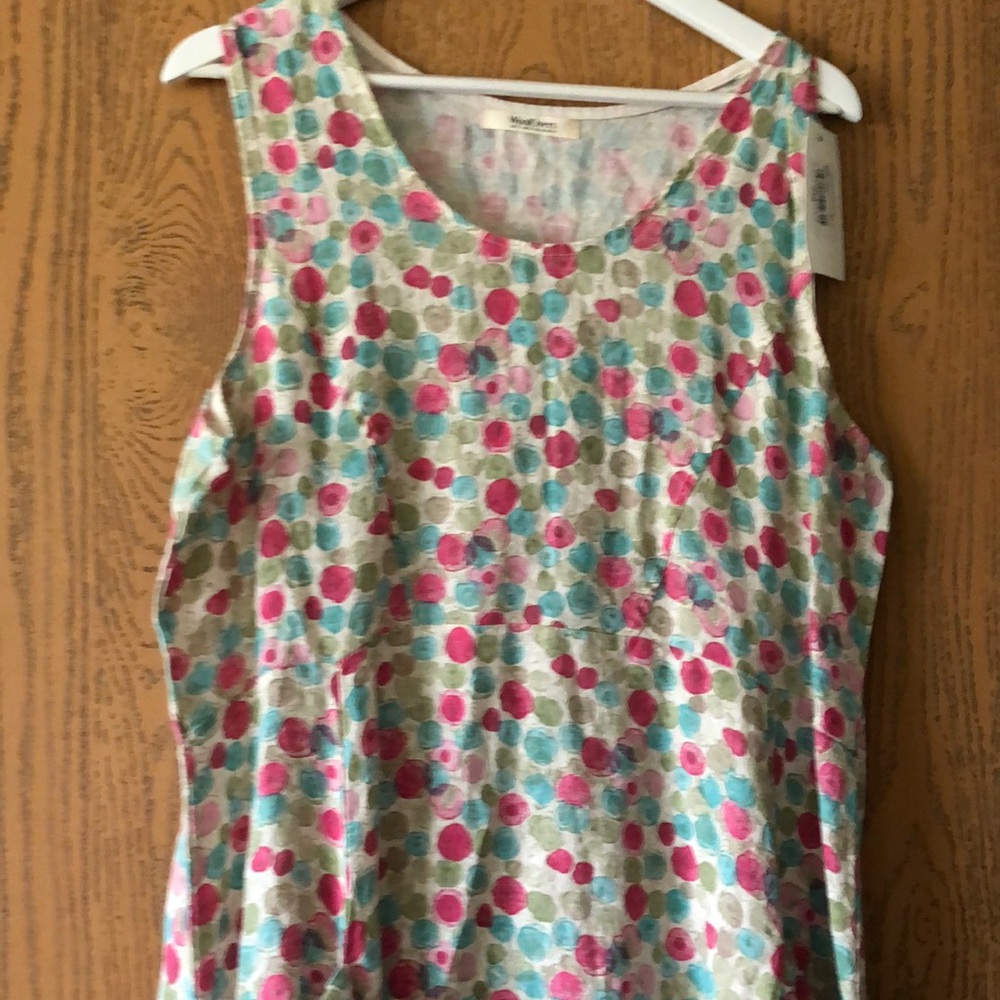 Woolovers 100% Linen full-length Dress, w/pockets